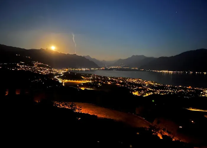 Apartament Moderne Avec Vue Panoramique A Proche De Montreux
