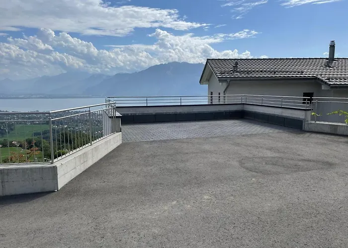 Moderne Avec Vue Panoramique A Proche De Montreux * 强尼