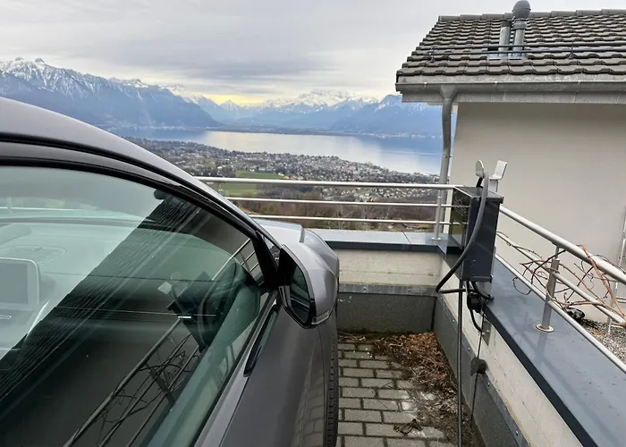 Apartment Moderne Avec Vue Panoramique A Proche De Montreux *